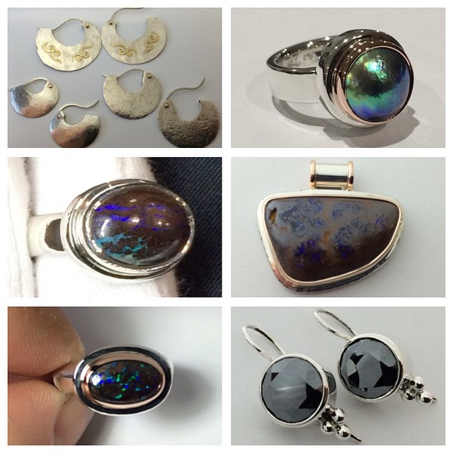 A snapshot of my sale pieces!! Check out my Facebook page Lauren Harris Gold & Silversmith for this sale and message me or comment for more details. I'm about to start putting each peace up my page now