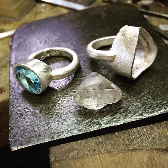 A couple of new rings shaping up!