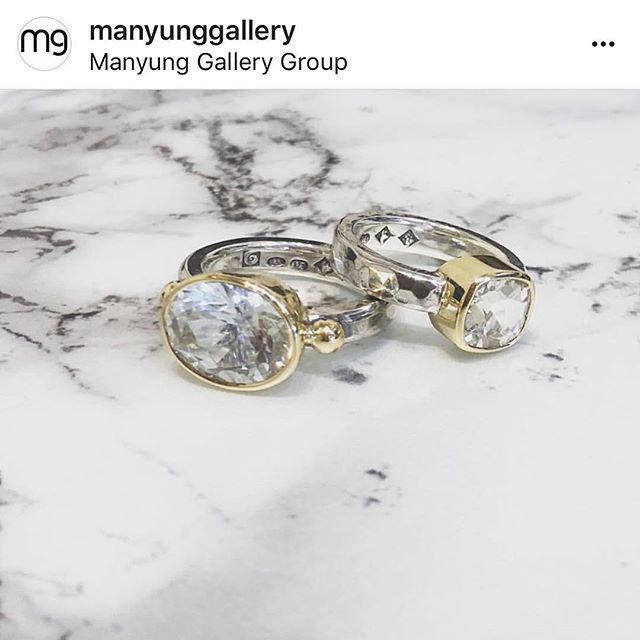 A repost from @manyunggallery Flinders. Love this shot! Wow the left ring didn’t last long at all!! @manyunggallery @laurenharrisjewellery